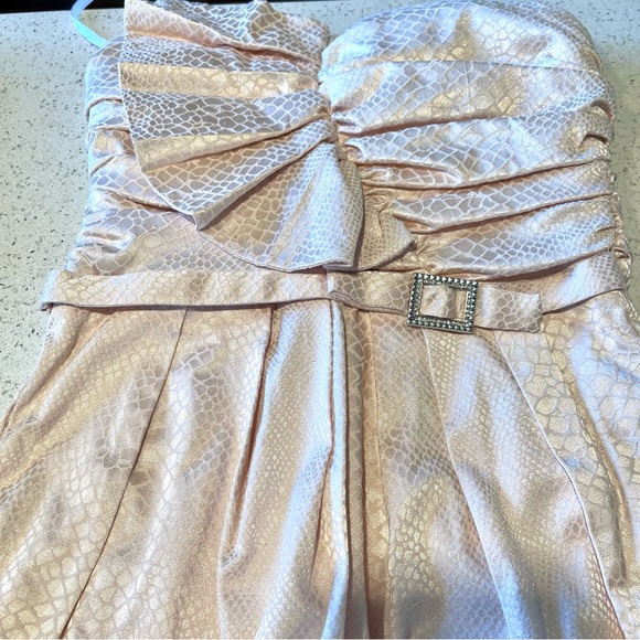 Gianni Bini Pink Snake Print Mini Dress - Picture 4 of 6